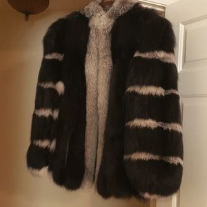 Womens Fox Fur Coat